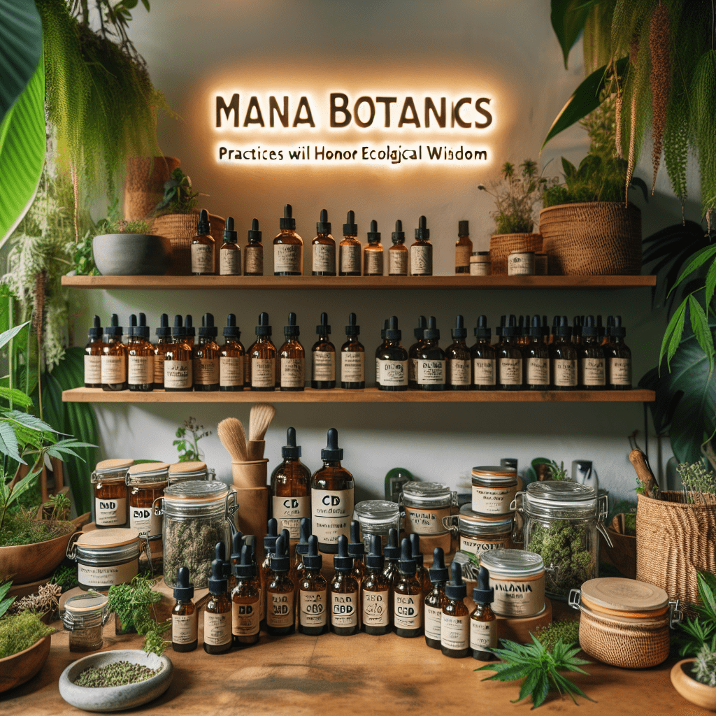Mana Botanics: Sustainable and Organic CBD Products