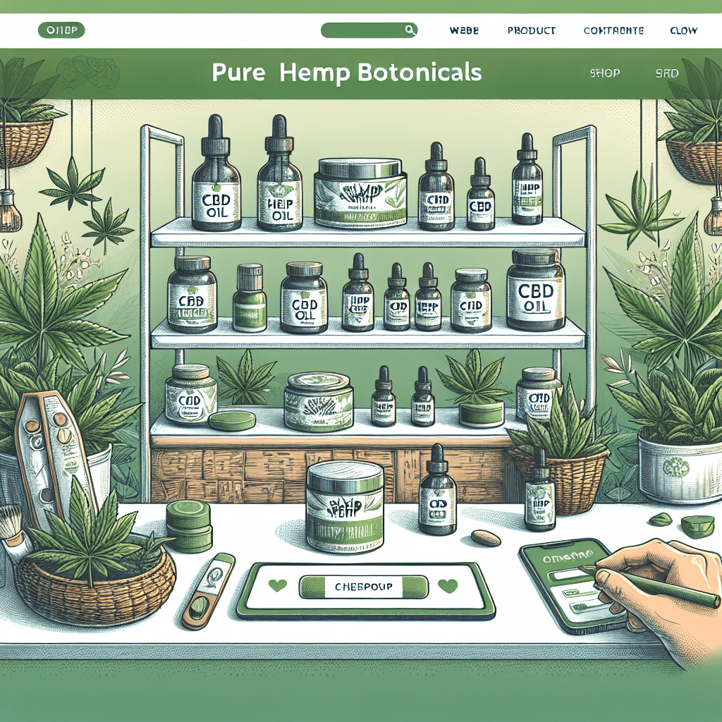 Why Pure Hemp Botanicals Is a Great CBD Online Shop