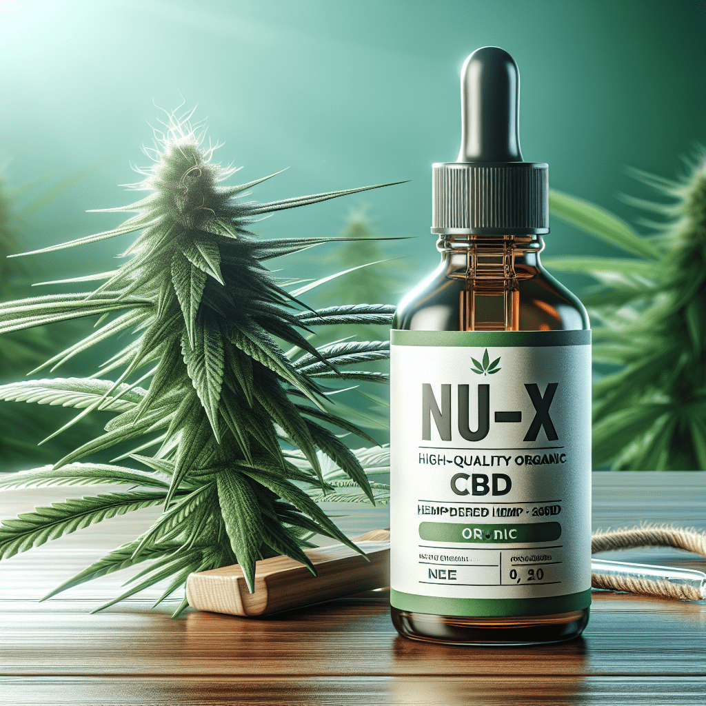 Nu-X CBD: High-Quality CBD from Organic Hemp