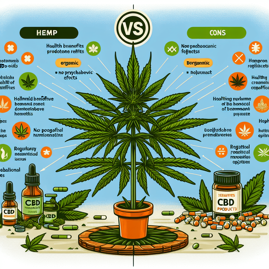 The Pros and Cons of CBD Products from Hemp Health Inc.