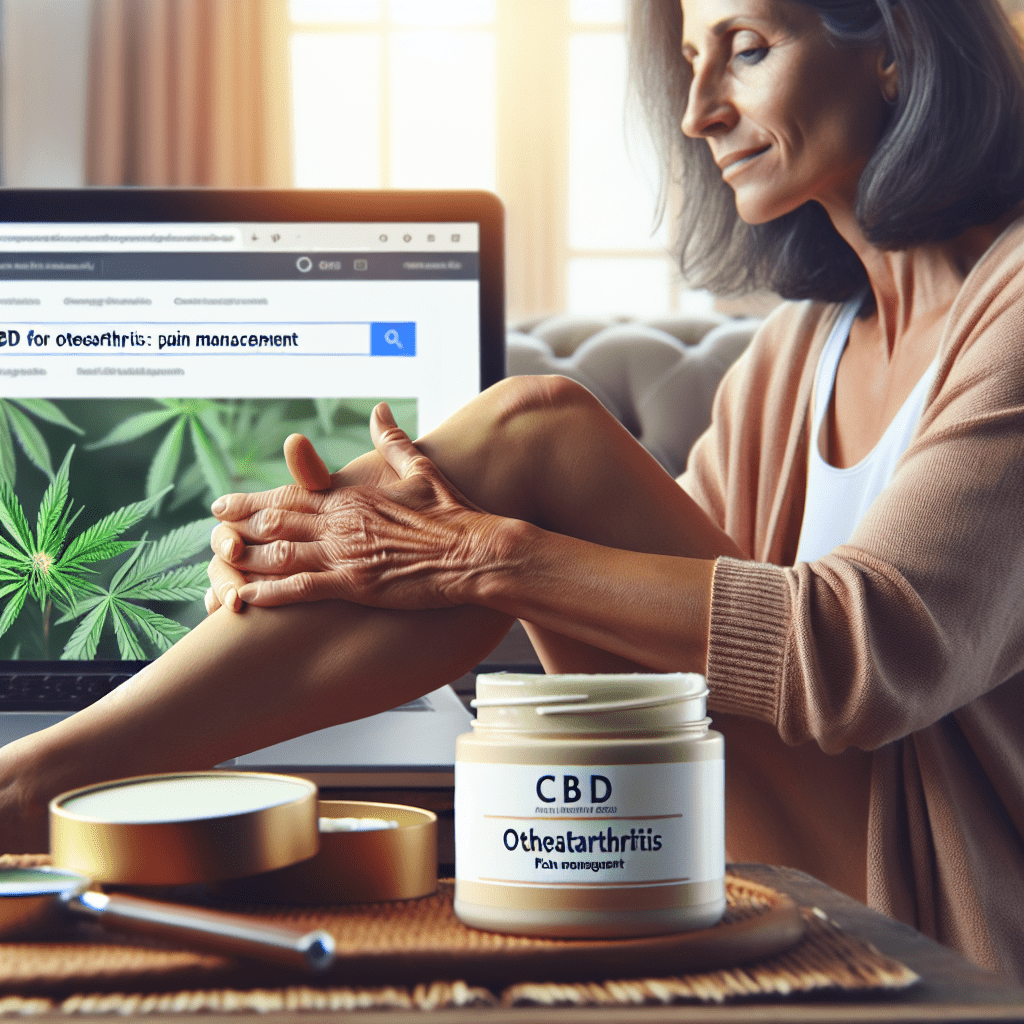 CBD for Osteoarthritis: Pain Management