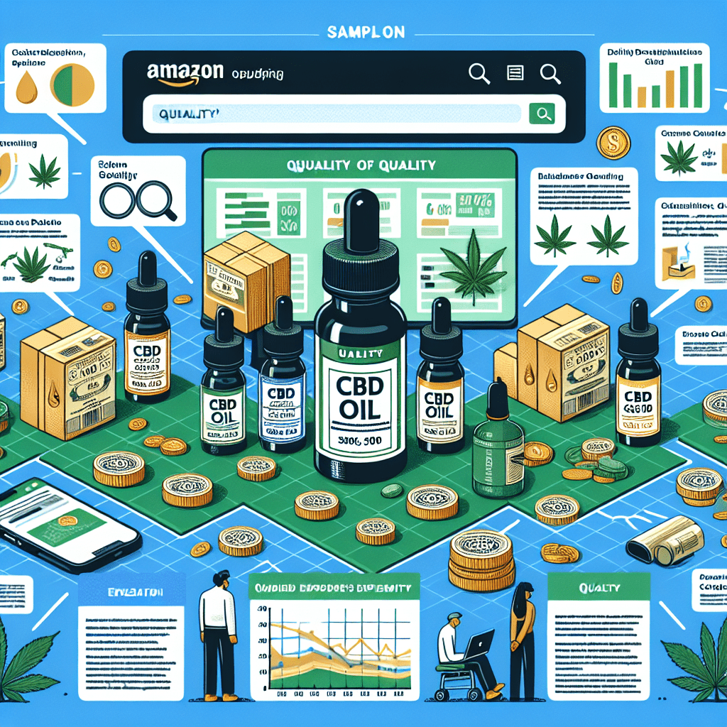 Exploring the Quality of CBD Sold on Amazon
