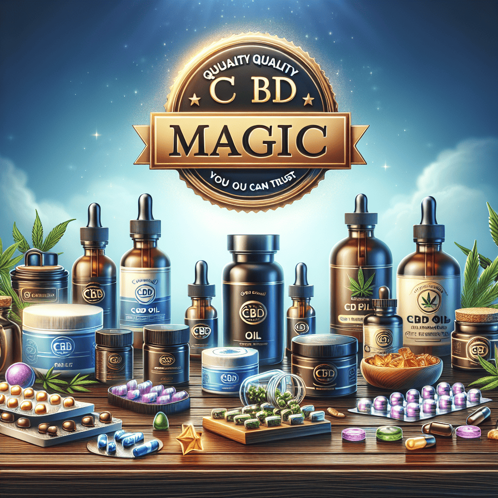 CBD Magic: Quality CBD Products You Can Trust