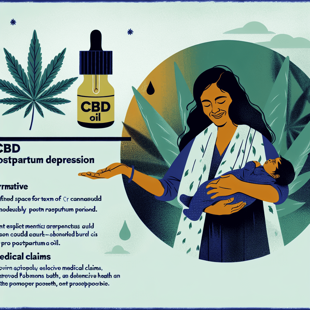 CBD for Postpartum Depression: What You Need to Know