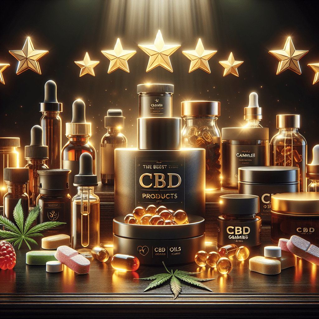 The Best CBD Products for Stress Relief: Reviews and Ratings