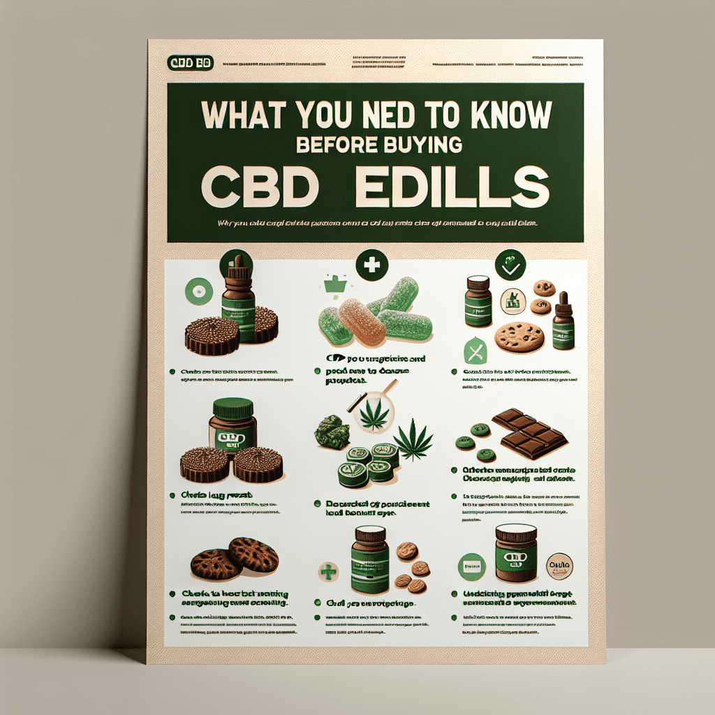 What You Need to Know Before Buying CBD Edibles
