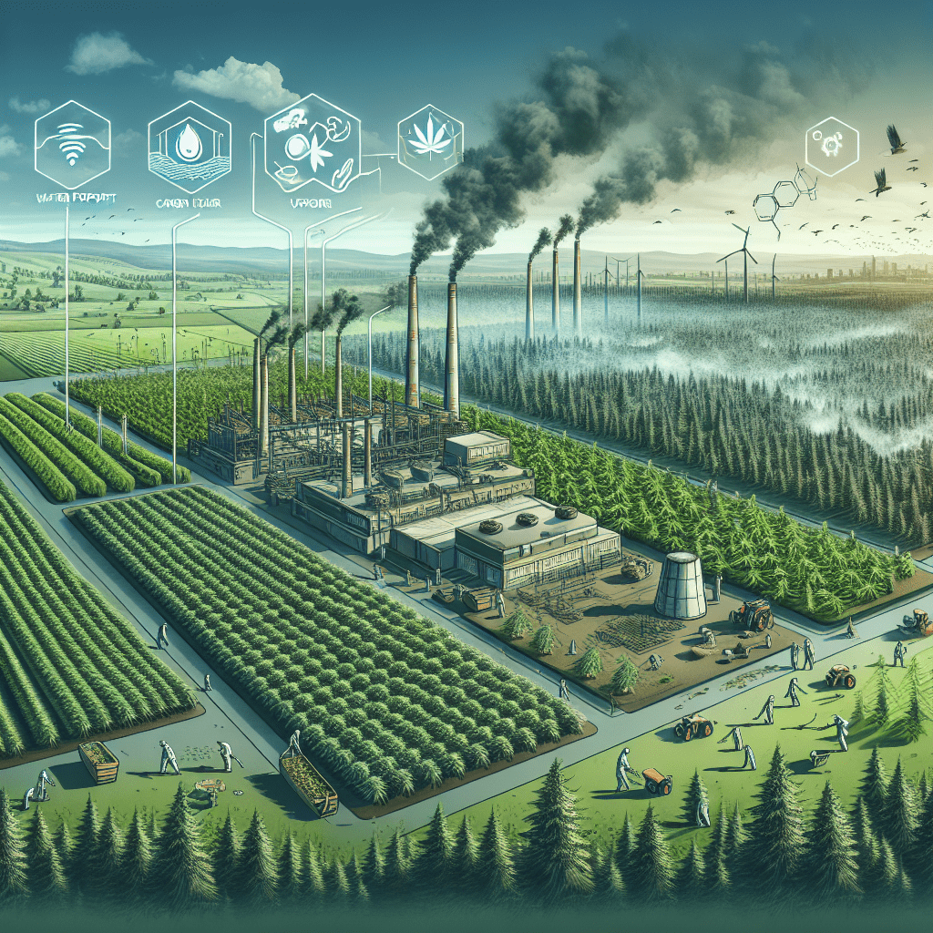 The Environmental Impact of CBD Production