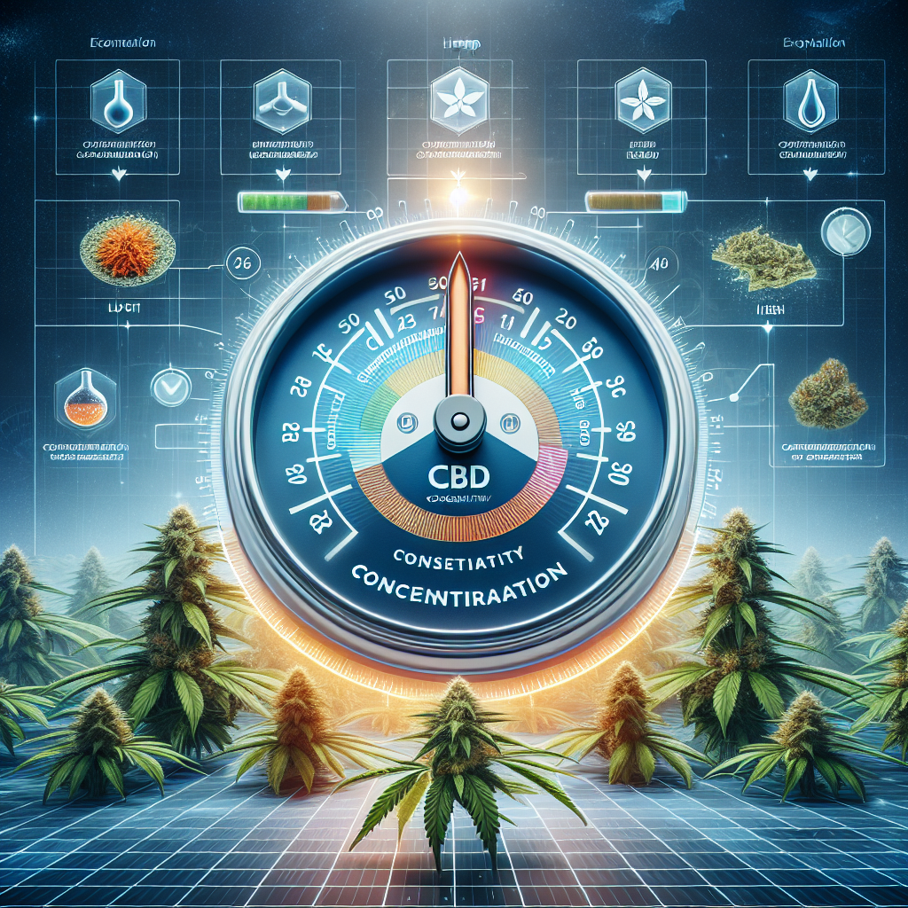 Understanding CBD Concentration and Potency