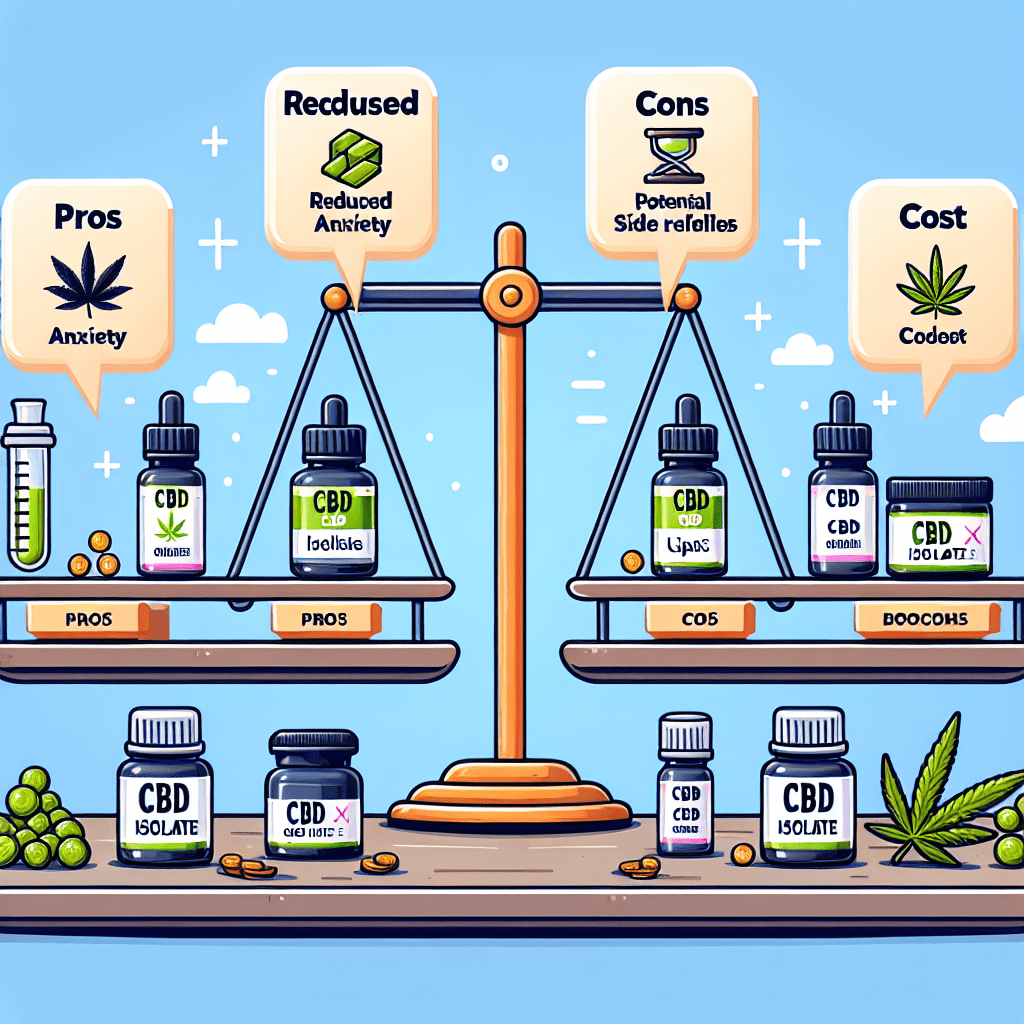 CBD Isolate Products Reviewed: Pros and Cons