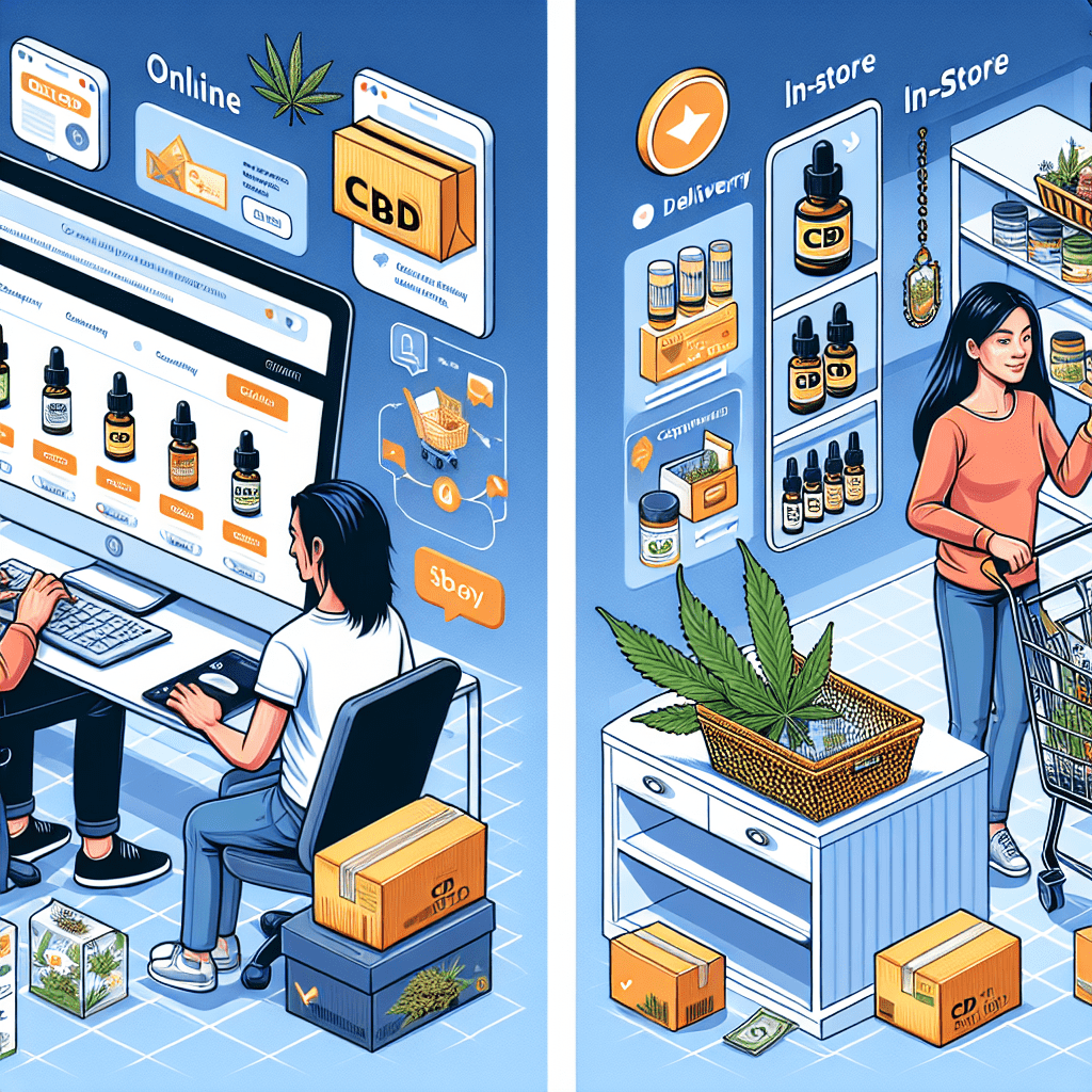 Where to Buy CBD: Online vs. In-Store